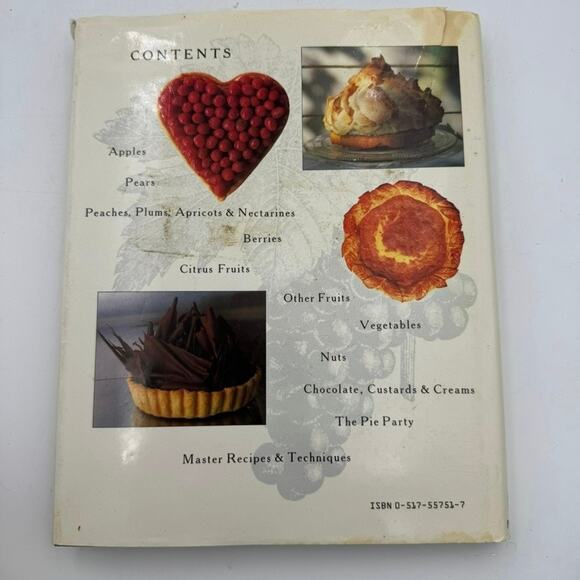 Martha Stewart Pies & Tarts Vintage 1985 1st Edition Clarkson Potter - Picture 2 of 8